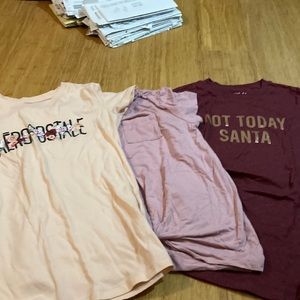 Girls shirts set of 3